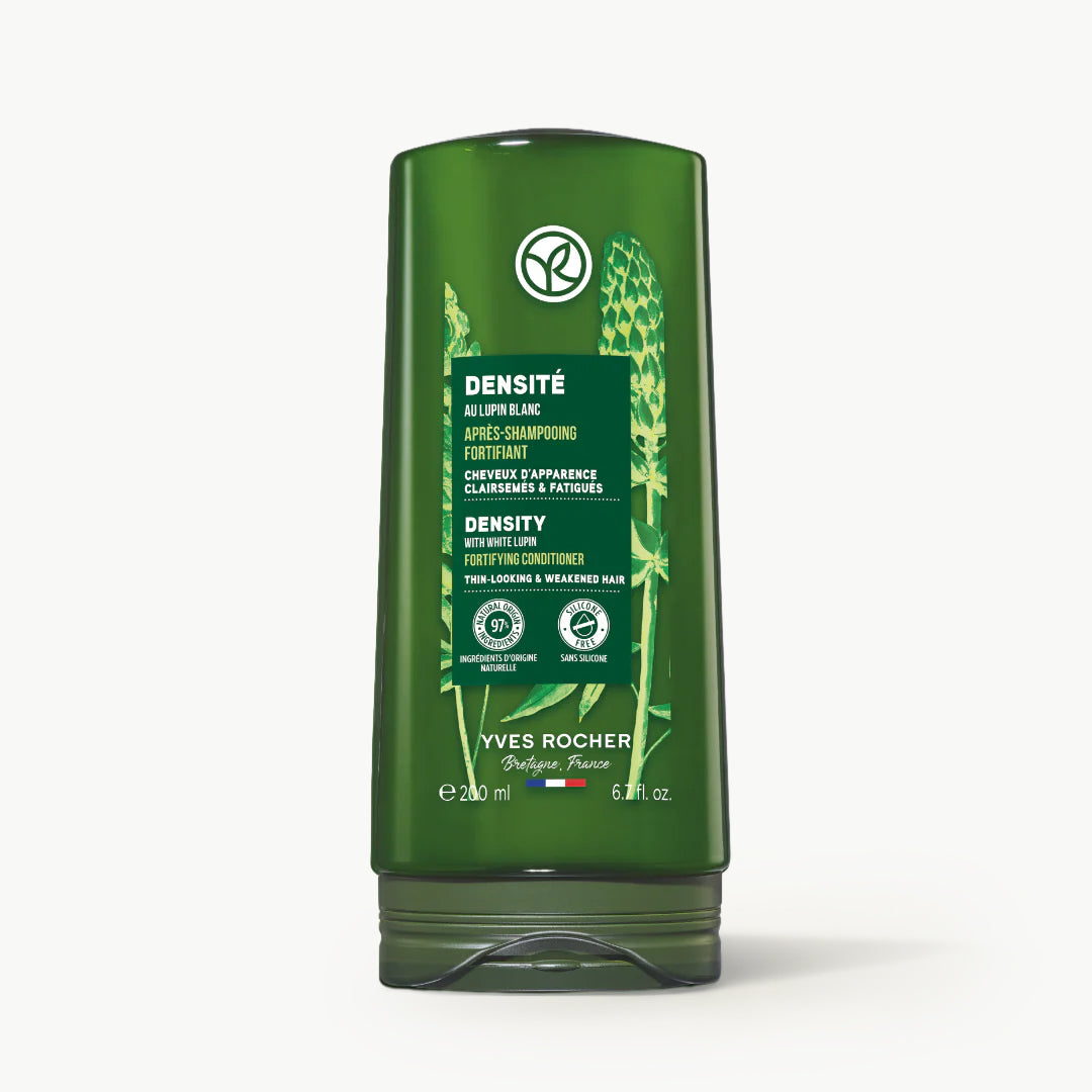 Yves Rocher Fortifying Density Conditioner 200ml thickening conditioner with white lupin for fine hair