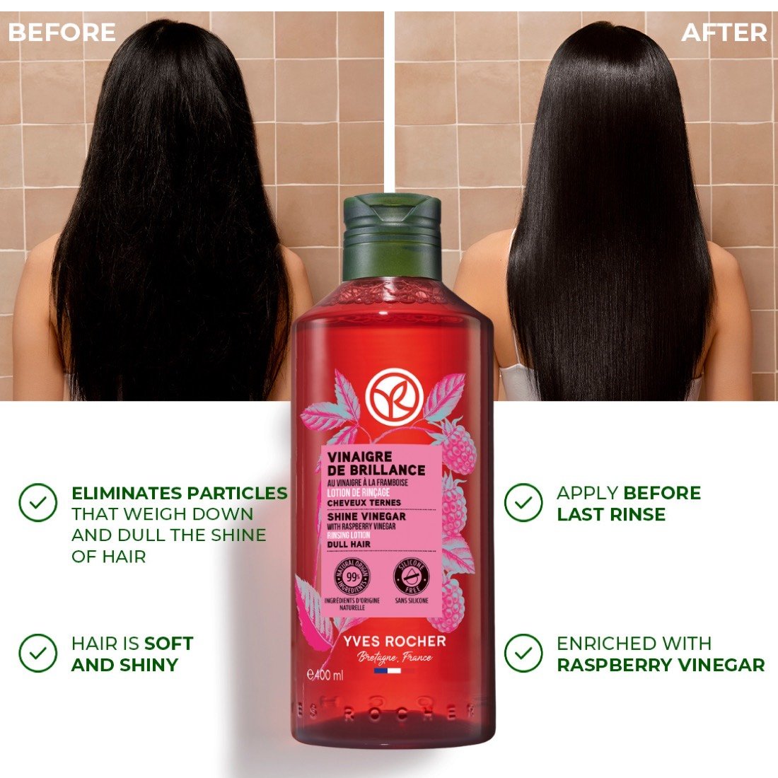 Hair Shine Vinegar texture