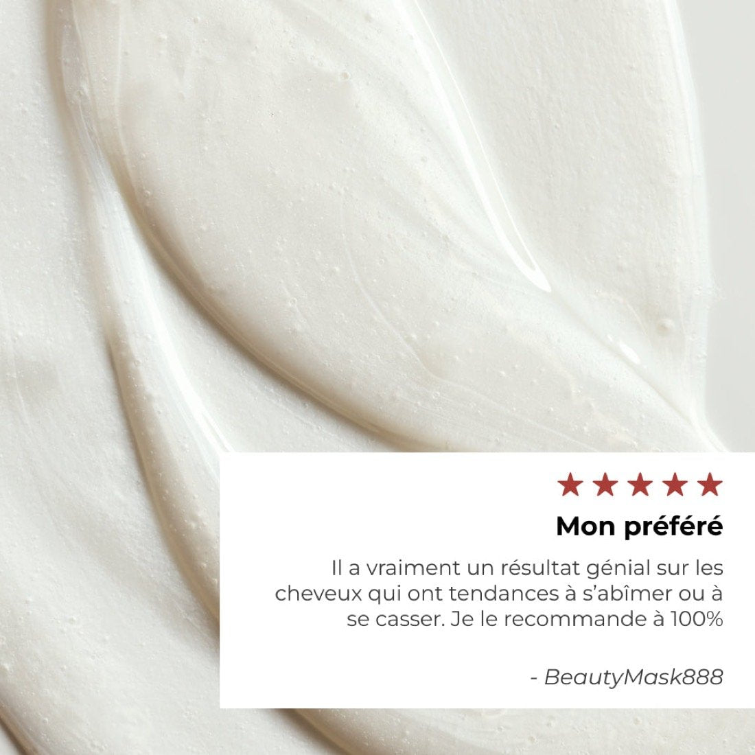 Repair shampoo texture